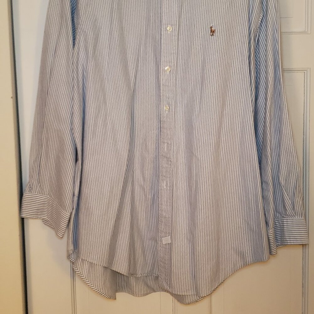 Ralph Lauren Men's L/S Button Down Shirt - Vintage - 17-34 - Picture 7 of 9